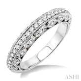 3/8 ctw Diamond Matching Wedding Band in 14K White Gold