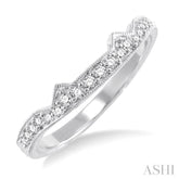 1/5 ctw Diamond Matching Wedding Band in 14K White Gold