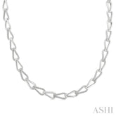 .25CTRDDM BOLD KNOT OPEN LINK NK SL-S*