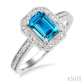 7X5MM OCT BT .03CT RD DM SPR RG SL-S*