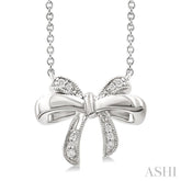 .04CTRDDM BOW TIE PD SL-S+CH*