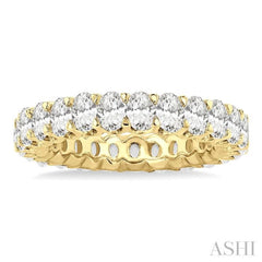 3.00CTOVDM ETERNITY BAND YG 14K-G*
