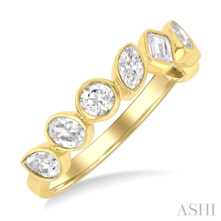 1CTTWMIXDM FANCY SHAPE BEZEL RG YG14K-G*