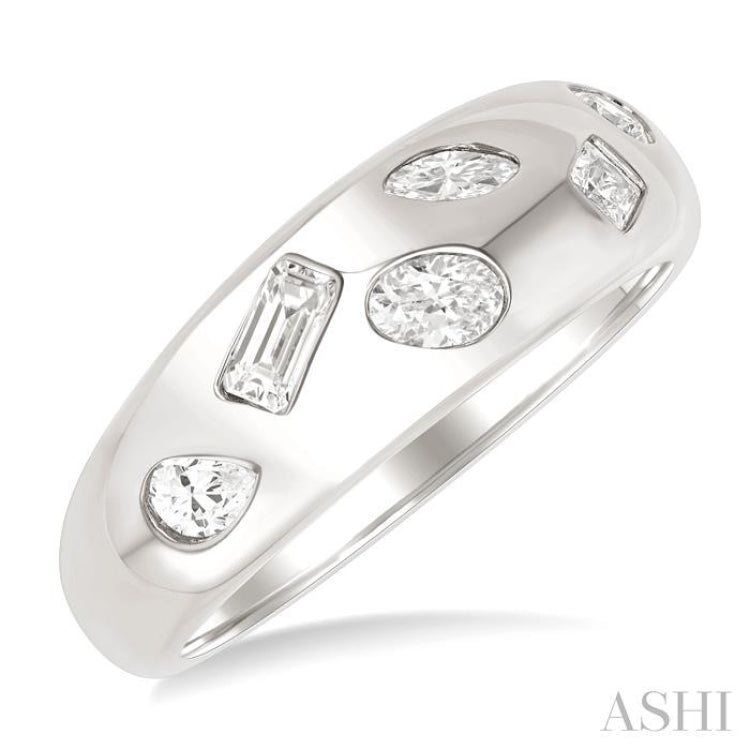 .50CTTW MIX DM MOSAIC WIDE BAND WG14K-G*