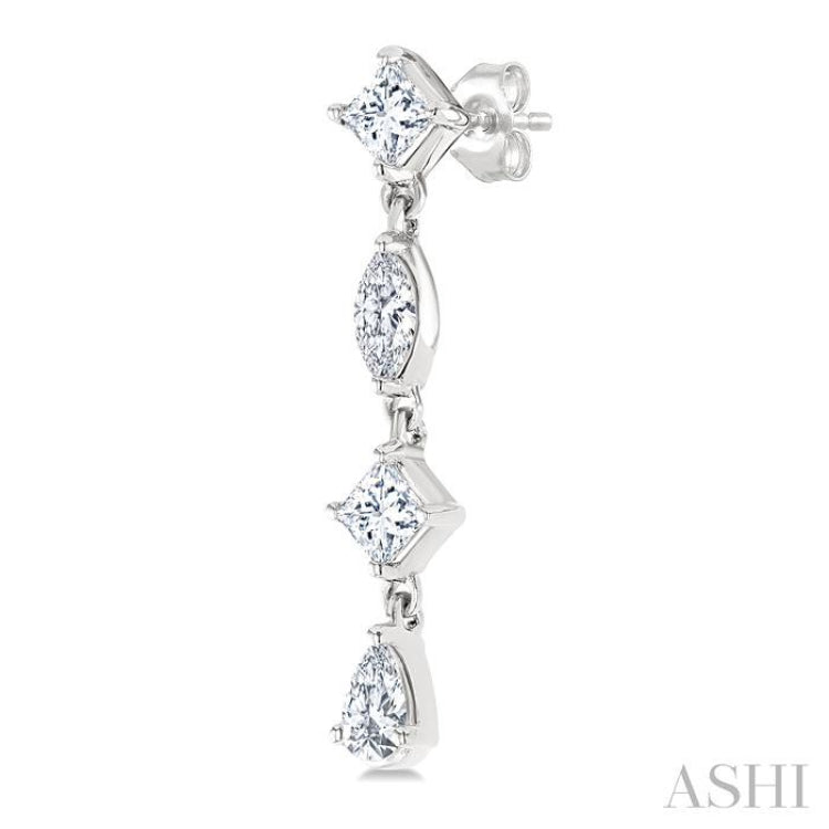 .50CTTWDM MIXED SHAPE LONG ER WG 14K-G*