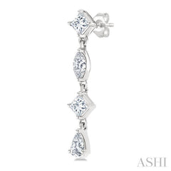 .50CTTWDM MIXED SHAPE LONG ER WG 14K-G*