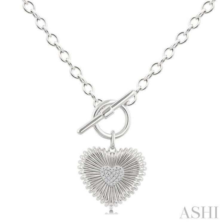 .10CTRDDM HEART TOGGLE NK SL-S*