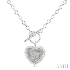 .10CTRDDM HEART TOGGLE NK SL-S*