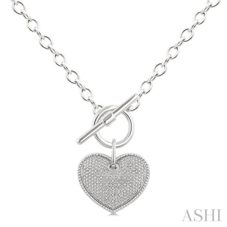 .10CTRDDM HEART TOGGLE NK SL-S*