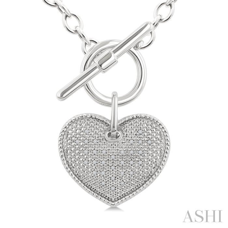 .10CTRDDM HEART TOGGLE NK SL-S*