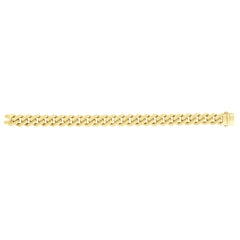 14K Yellow Gold 11.5mm Lite Miami Cuban 8.5 Bracelet