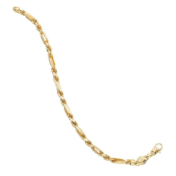 14K Yellow Gold 24 Figarope Chain