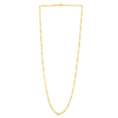 14K Yellow Gold 18 2.8mm Figaro Chain