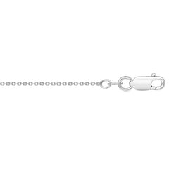 Sterling Silver 2.6mm Round Cable 24 Chain with Lobster Clasp