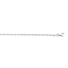 Silver 1.5mm Singapore 16 Chain with Lobster Lock
