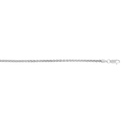 Sterling Silver 2.6mm Wheat 20 Chain with Lobster Clasp