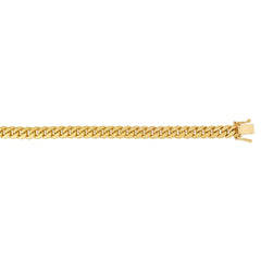 10K Yellow Gold 26 8.2mm Classic Miami Cuban  Chain with Box Lock