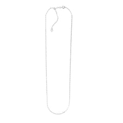 Sterling Silver 1.8mm 30 Diamond Cut  Paperclip Chain with Lobster Clasp