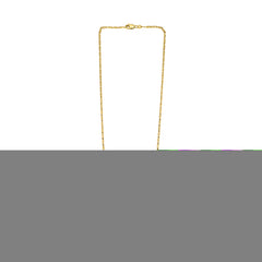 14K Yellow Gold 22 2.11mm Round Lumina Chain Necklace with Lobster Clasp