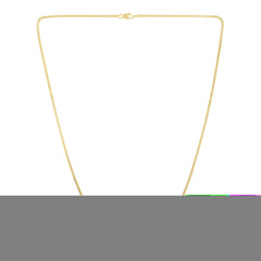 14K Yellow Gold 1.65mm Popcorn 18 Chain with Lobster Clasp