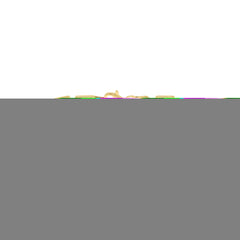 10K Yellow Gold Polished Deco Link 7 Bracelet with Lobster Clasp