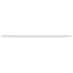 14K Gold Small Double Link Charm Bracelet 