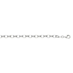 Sterling Silver 7.25in Diamond Cut/ Textured Bracelet with Lobster Clasp