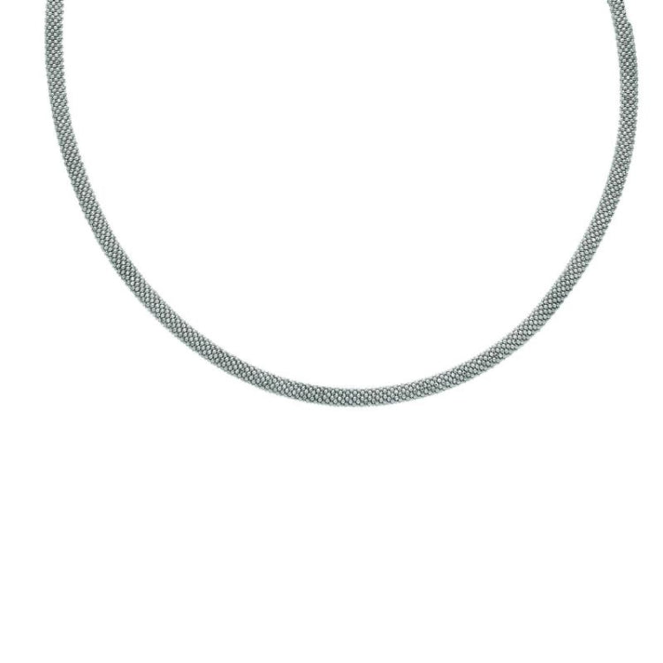 Sterling Silver 7.5in Diamond Cut/ Textured Bracelet with Magnetic Clasp