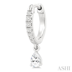 .40CTRDDM PETITE HUGGIE ER WG 14K-G*