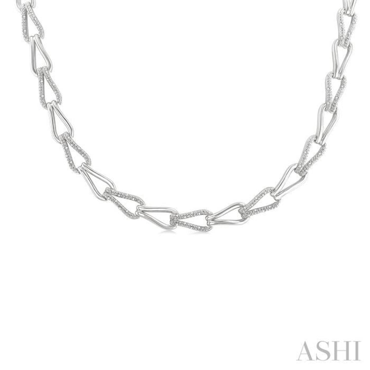 .25CTRDDM BOLD KNOT OPEN LINK NK SL-S*