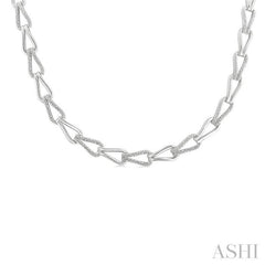 .25CTRDDM BOLD KNOT OPEN LINK NK SL-S*