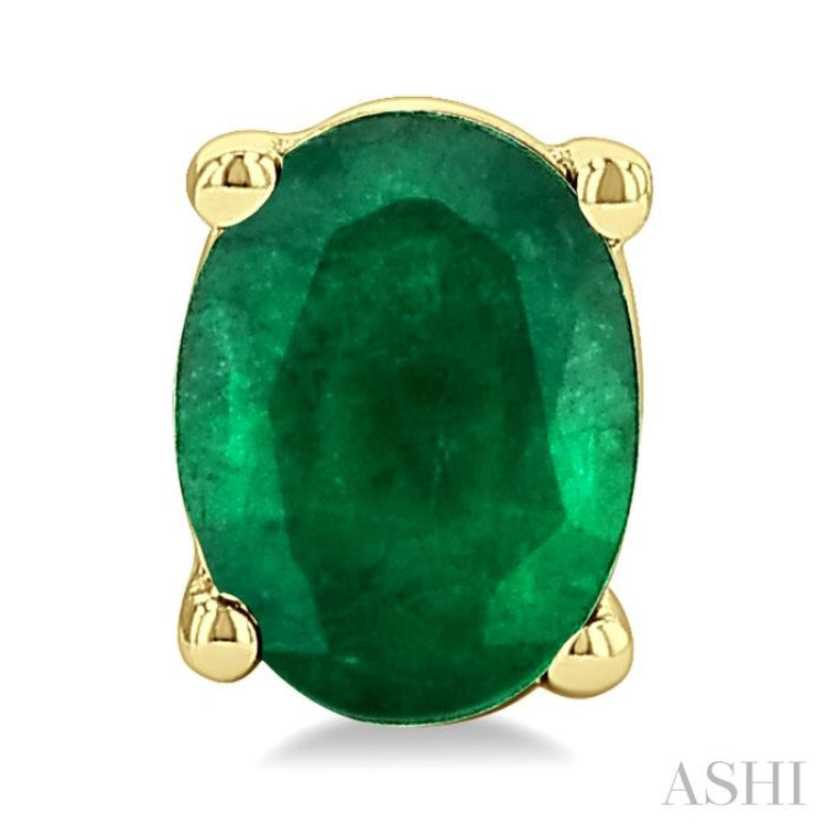 4X3MMOV EM STUD PR ER YG 14K-@*