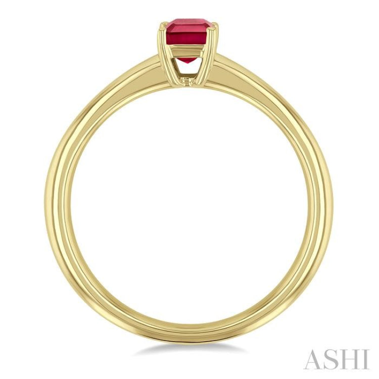 6X4MMOC RB SOLITARE PR RG YG 14K-@*