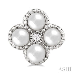 3MM WP .02CTRDDM CLOVER ER WG 10K-G*