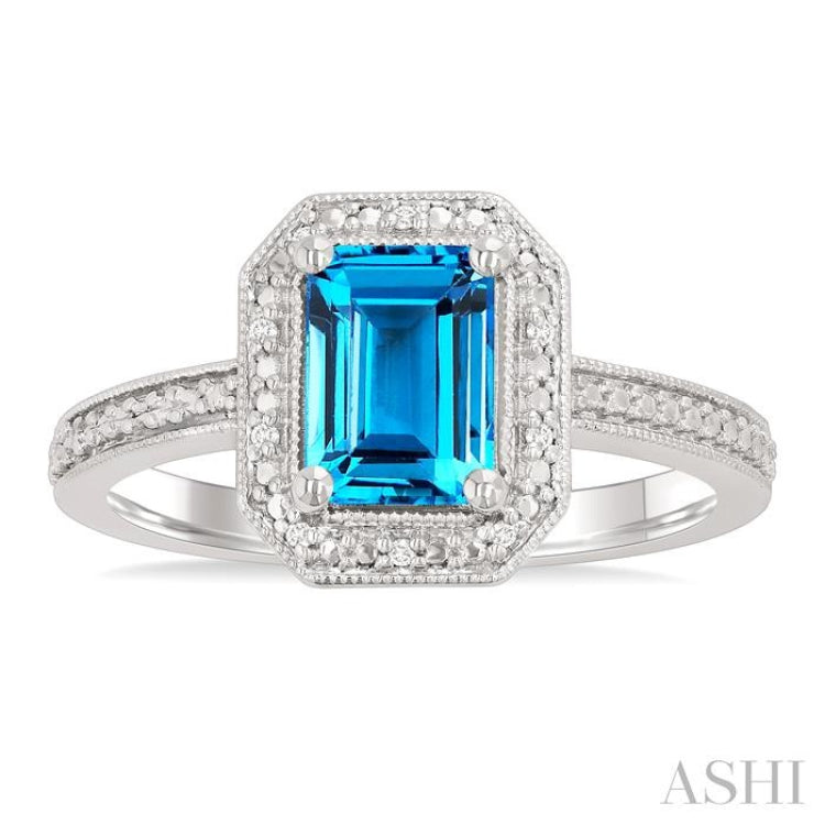 7X5MM OCT BT .03CT RD DM SPR RG SL-S*