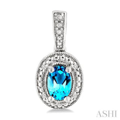 6X4MM OVL BT .03CT RD DM SPR ER SL-S*